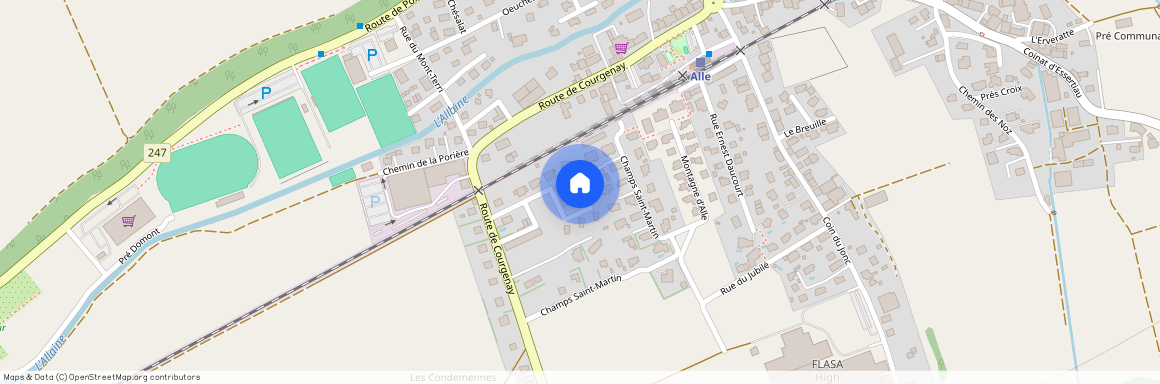 Rue Pierre Péquignat 7, Alle