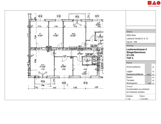 Großzügige 4-Zimmer-Wohnung mit in Wels/Vogelweide– 89,08 m² – mit Balkon – verfügbar 01.04.2026 - Photo 1
