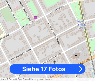 Ruhige, NEU renovierte 2-Raum-Erdgeschoss-Wohnung in der Zwickauer ... - Foto 1