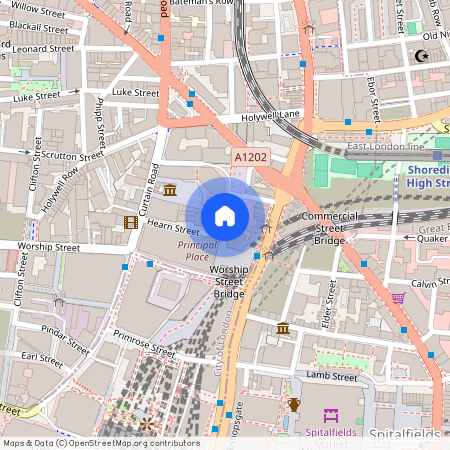 Principal Place, Worship Street, Shoreditch, EC2A