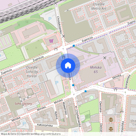 ul. Chodakowska, Grochów, Praga-Południe, Warszawa, mazowieckie