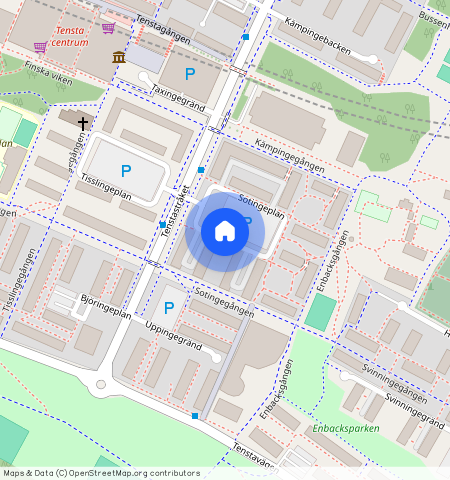 Sotingeplan, Spånga