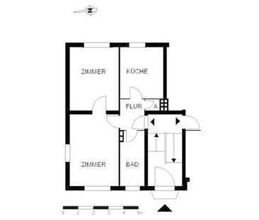 Schöne 2-Zimmer-Hochparterre-Wohnung - Foto 5