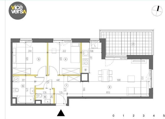Piękny apartament przy Rondzie Daszyńskiego 66.76 m² - Photo 1