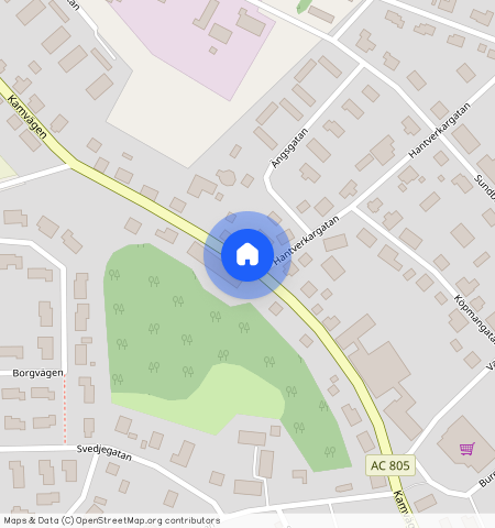 Kamvägen, Burträsk