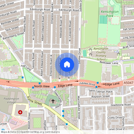 Leopold Rd, Kensington Fields.