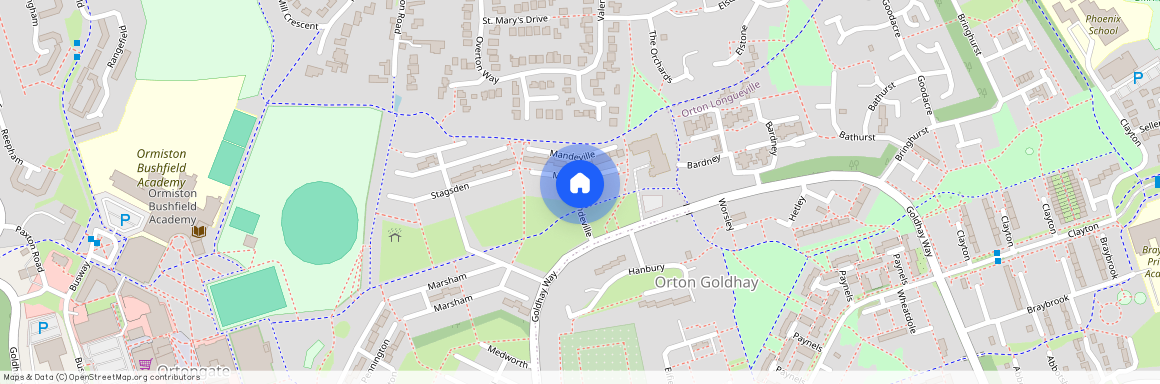 Rm, Mandeville, Orton Goldhay, P, PE2