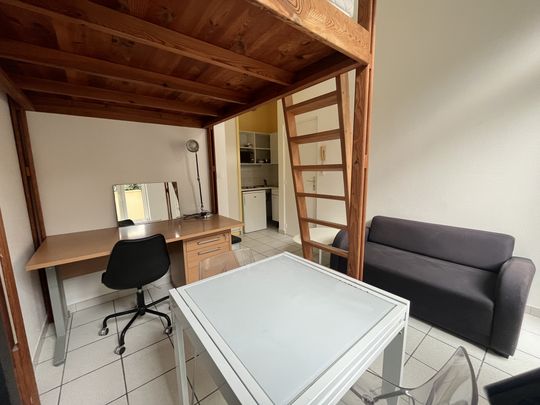 1 PIÈCE 16,30 M² STUDIO Meublé- HENRIVILLE - PROCHE CENTRE VILLE - COURETTE - Photo 1