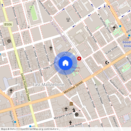 Pearson Square, Marylebone, London, W1T 3BH