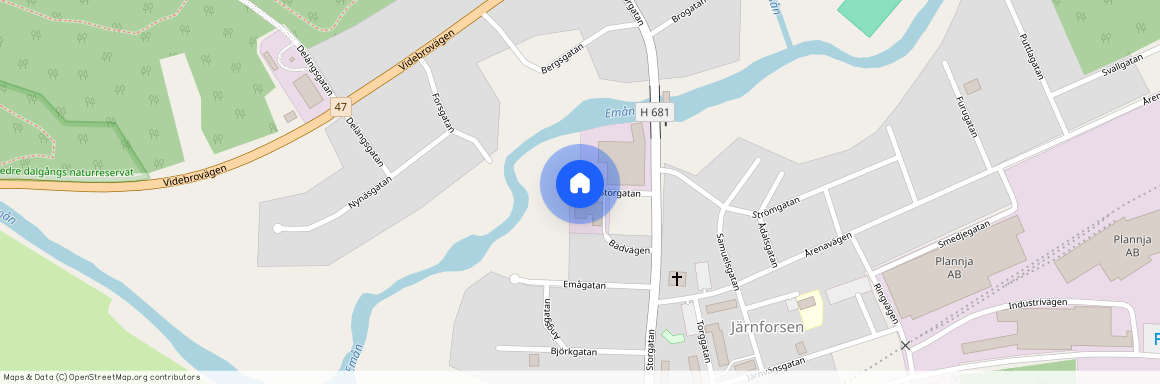 Storgatan, Järnforsen