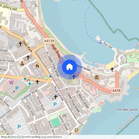 Wellington House High Street Tenby Pembrokeshire, SA70