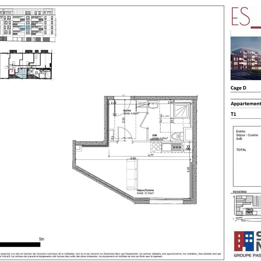Location Appartement 1 pièce 27m² VALENCIENNES 59300 - Photo 1