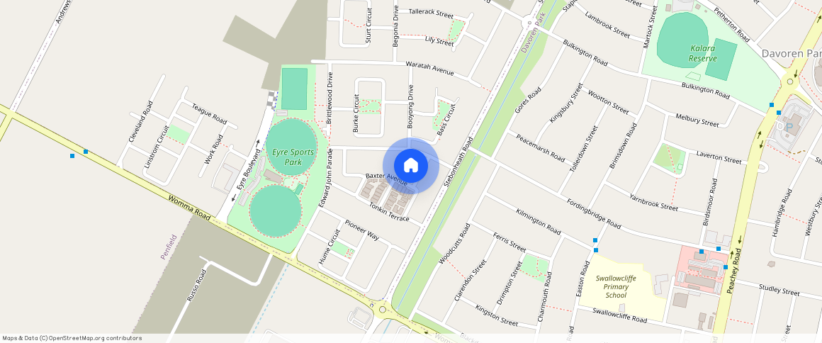 ** Baxter Avenue, Eyre SA 5121