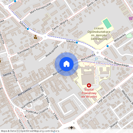 Warszawska, Września, Września, wrzesiński, wielkopolskie