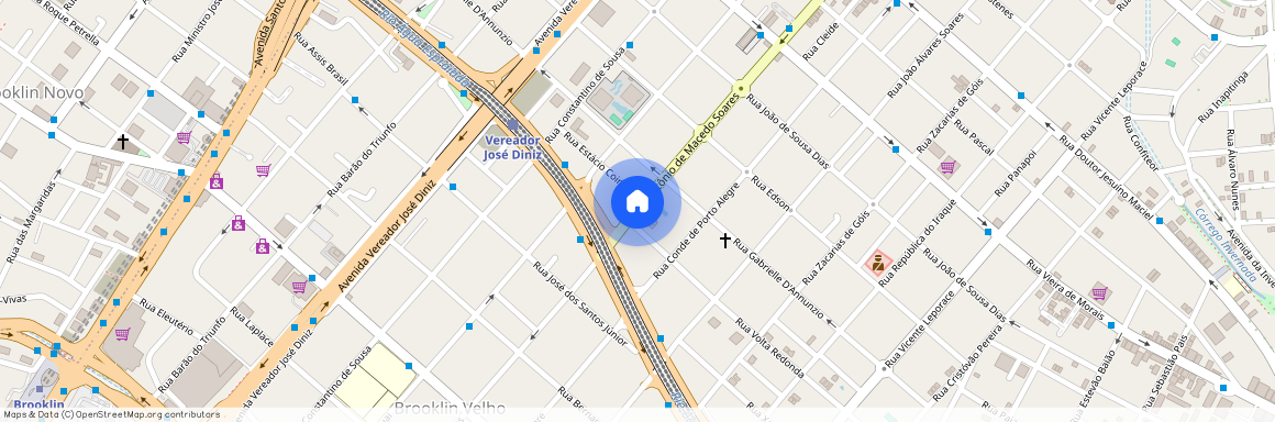 R. Antonio de Macedo Soares, 878 - Perto da Av. Roberto Marinho - Campo Belo, São Paulo, São Paulo, 04607000