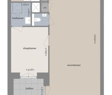 2-pièces appartement Willemstraat, Eindhoven - À louer - Foto 5