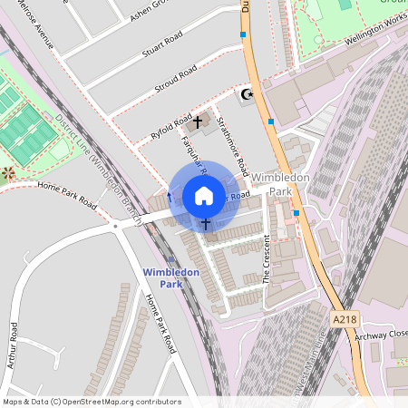 Arthur Road, Wimbledon, South West London