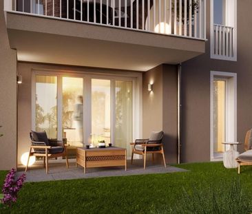 Erstbezug nach Fertigstellung - Wohnen mit Stil und der Natur vor d... - Foto 1