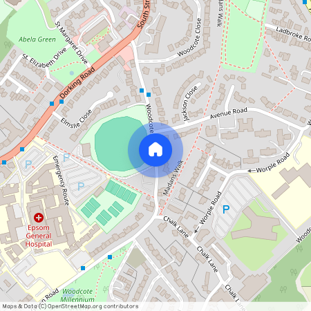 Woodcote Road, Epsom, Surrey, KT18 7QS