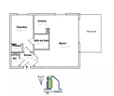 Location Appartement 2 pièces 39m² MARSEILLE 13ème - Photo 3