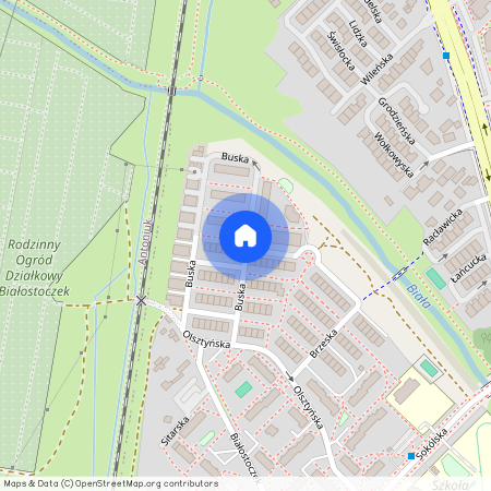 ul. Buska, Białostoczek, Białystok, podlaskie