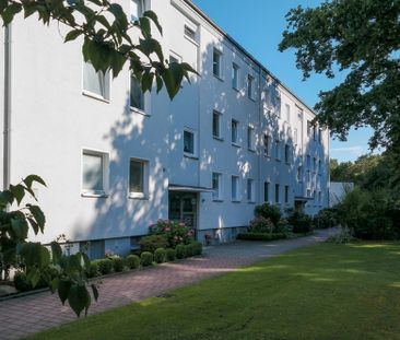 Komfortables Wohnen im Erdgeschoss: 3-Zimmer-Wohnung mit Tageslichtbad - Foto 1