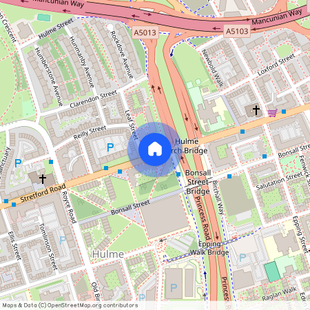 Stretford Road, Hulme, Manchester. M15 6HE