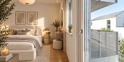 Perfekt für Singles & Paare - 2-Zimmer-Wohnung mit Balkon - Photo 3