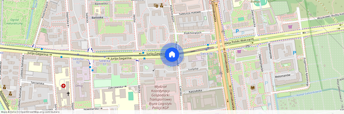 ul. Łużycka, Sielce, Mokotów, Warszawa, mazowieckie