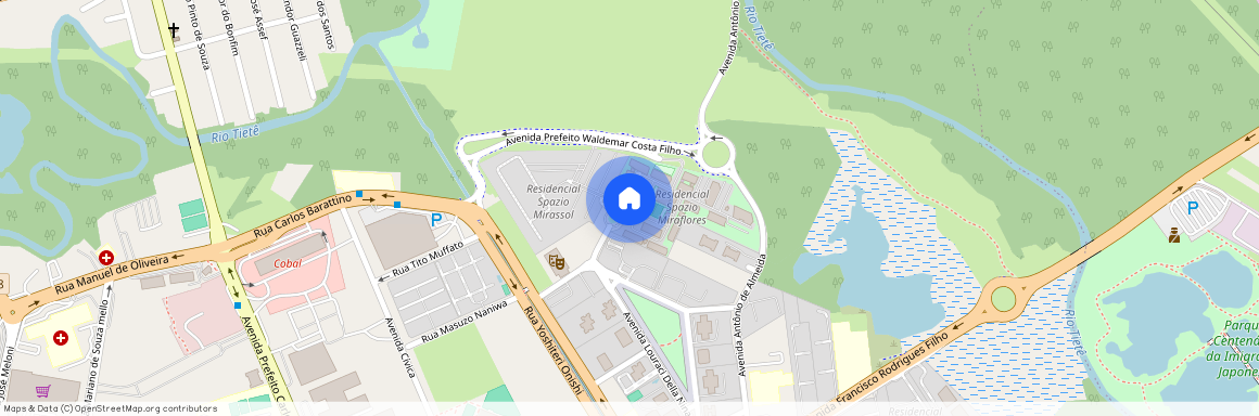 Rua Antônio Ruiz Veiga, 100 - Spazio Miraflores - Vila Mogilar, Mogi das Cruzes, São Paulo, 08773495