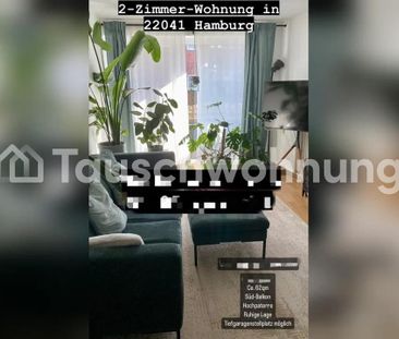 TAUSCHWOHNUNG Zentral gelegene 2 Zimmerwohnung Wandsbek Markt - Foto 1