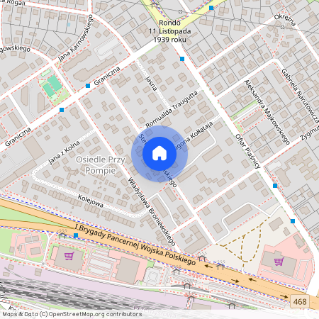 ul. Stefana Żeromskiego, Wejherowo, wejherowski, pomorskie