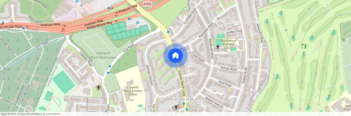 Colney Hatch Lane, London, Colney Hatch, London, N10