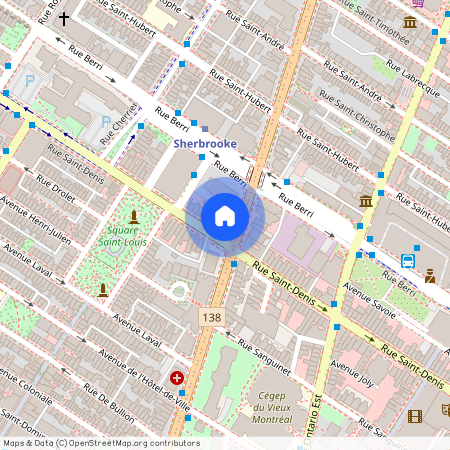 405 Rue Sherbrooke E., Montréal (Le Plateau-Mont-Royal), QC H2L