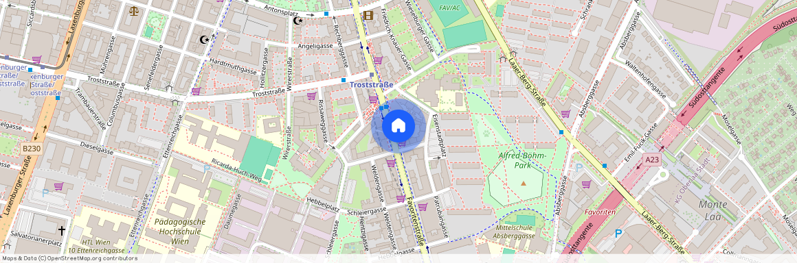 1100 Wien, Favoritenstraße 169 Top 4+5+6