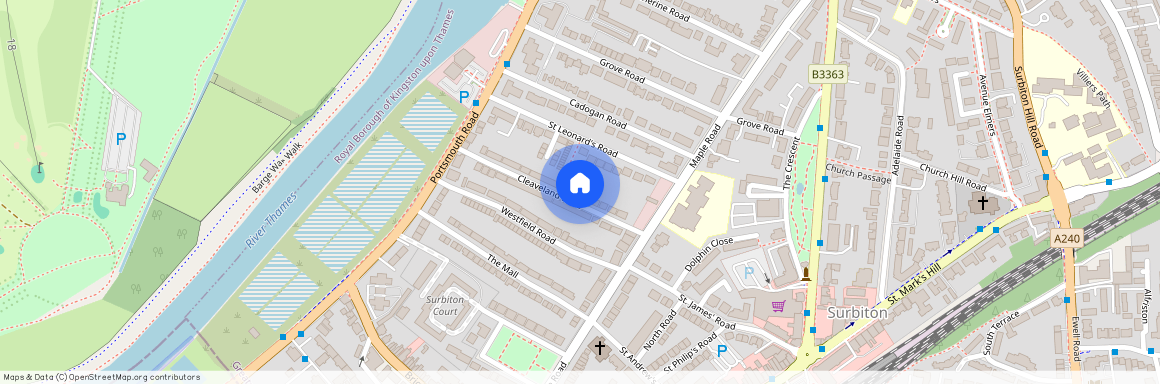 Cleaveland Road, Surbiton KT6