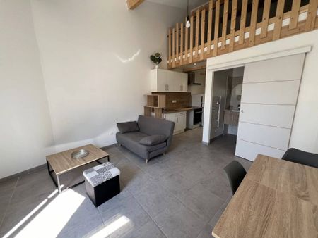 Appartement meublé de type 2 en centre ville - Photo 2