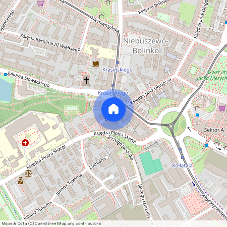 ul. Zaciszna, Niebuszewo-Bolinko, Śródmieście, Szczecin, zachodniopomorskie