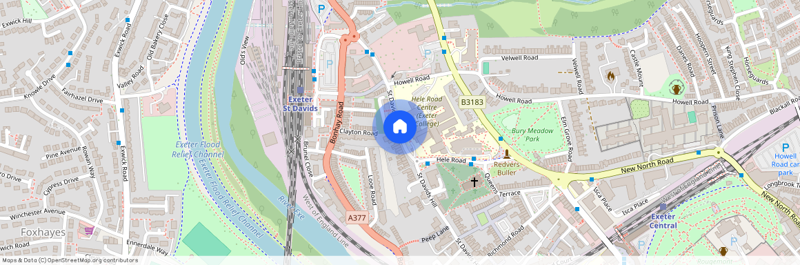 Eldertree Gardens, ST DAVIDS, Exeter