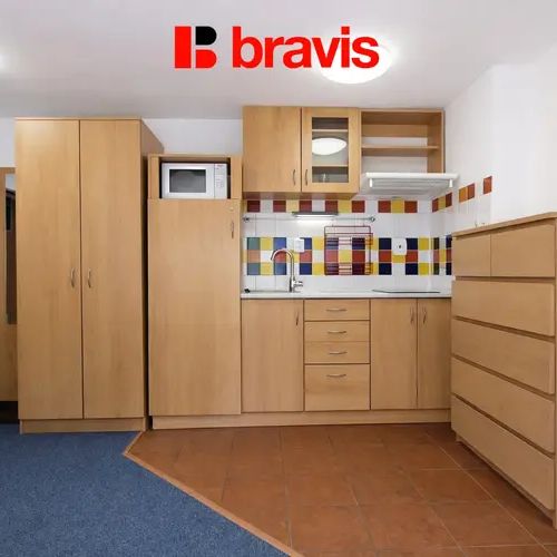 Pronájem útulného 1+kk, ul. Škroupova, Brno - Židenice, Internet v ceně, kompletně zařízený - Фото 1
