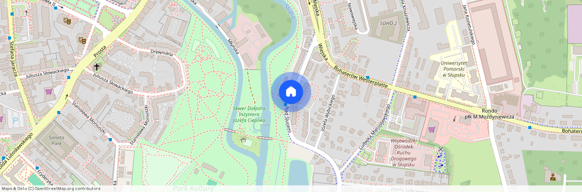 ul. Nad Śluzami, Słupsk, pomorskie