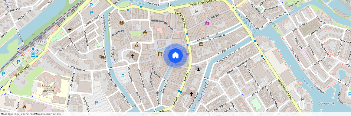 Sneek binnen de grachten, 8601 AW, Grootzand, Sneek