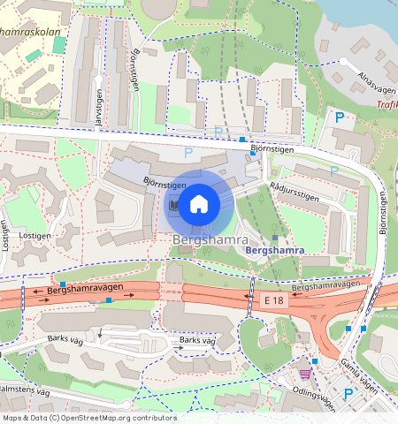 Rådjursstigen 5, Bergshamra