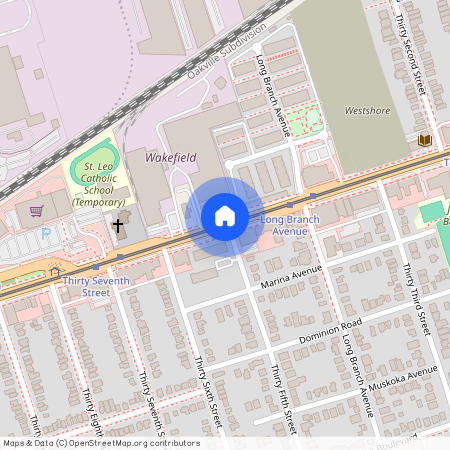 Building Lake Shore Boulevard West - globalstayinc - 1345883, Long Branch Avenue, Long Branch, Toronto