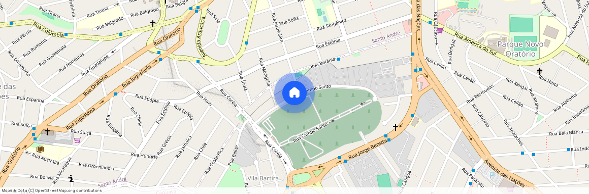 Rua Campo Santo, 524 - Parque Erasmo Assuncao, Santo André - SP