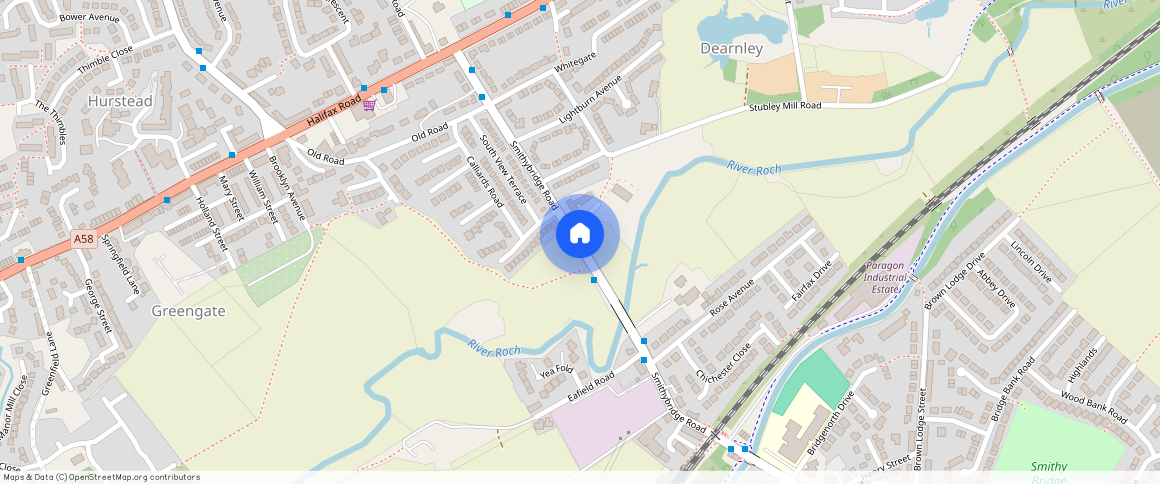 Smithy Bridge Road, Littleborough, OL15