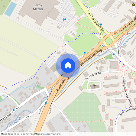 ul. Józefa Łączyńskiego, Szczawno-Zdrój, wałbrzyski, dolnośląskie