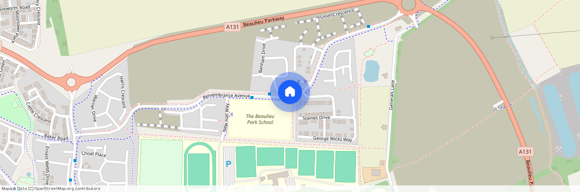 Harris Crescent, Beaulieu Park, Cm, CM1