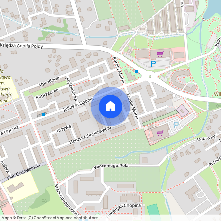 ul. Orzeszkowej, Czerwionka-Leszczyny, Czerwionka-Leszczyny, rybnicki, śląskie