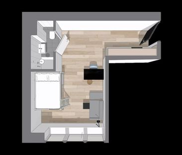 Appartement te huur: Limburglaan 5-B21 6221 SH Maastricht - Foto 4